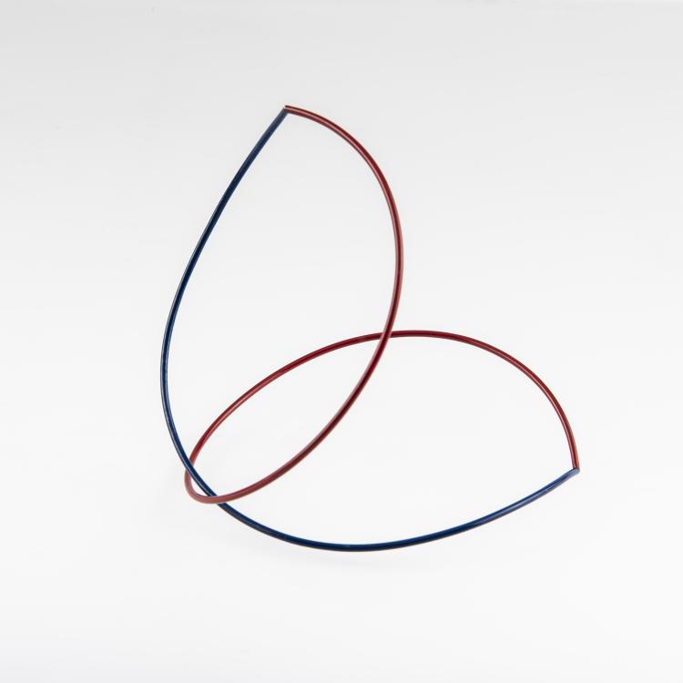 Hauptbild zu Objekt, Bracelet from the 'gebroken lijnen' series, 1980-82, Emmy van Leersum, 163E 977