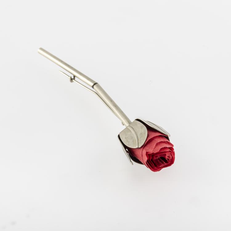 Bild 4 zu Objekt, 'Rose' - 'CHP 12' brooch, 1997, Esther Knobel, Chi ha paura...?, 163E 997
