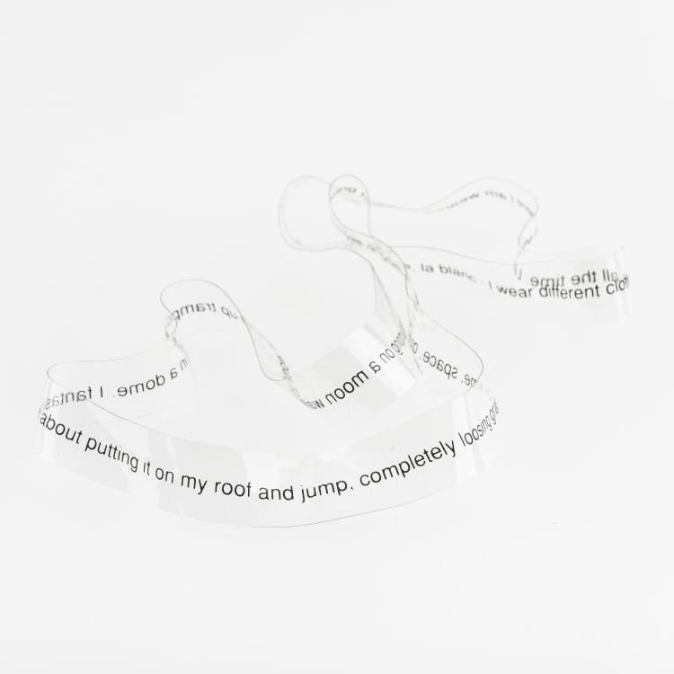 Hauptbild zu Objekt, 'Moonwalk' - 'CHP 10' necklace, 1996, Konstantin Grcic, Chi ha paura...?, 163E 992