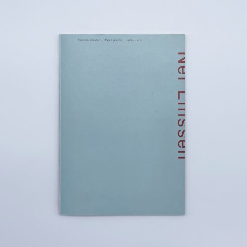 Nel Linssen. Papieren sieraden, 1986 - 1991, 1991