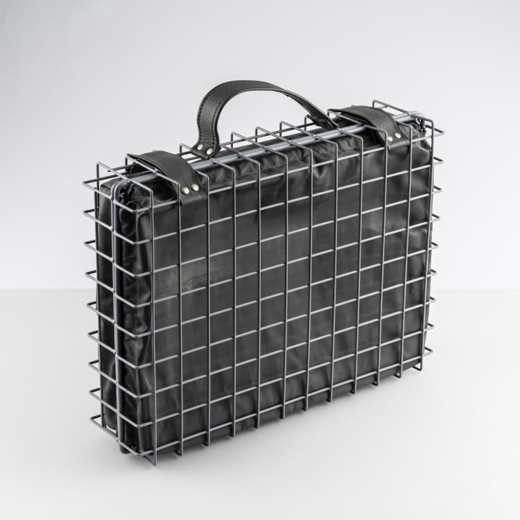 Hauptbild zu Objekt, Drahtkoffer, 1978-79, Maria Hees, 163E 916