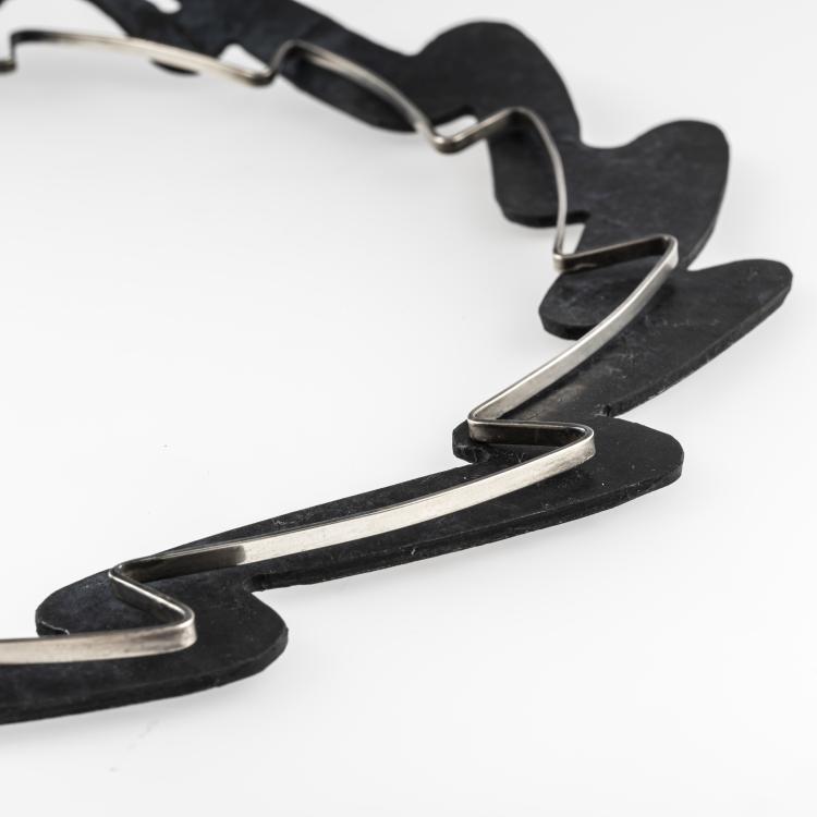 Bild 1 zu Objekt, Halsschmuck 'Zigzag 2', 1991, Maria Hees, 163E 914