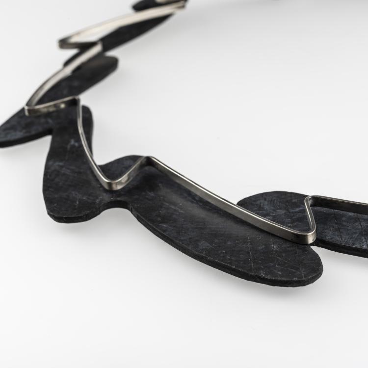 Bild 2 zu Objekt, Halsschmuck 'Zigzag 2', 1991, Maria Hees, 163E 914