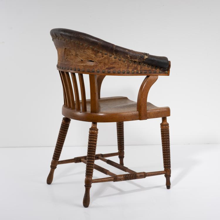 Bild 9 zu Objekt, 'Bureau' chair, 1912, Adolf Loos, F.O. Schmidt, Wien, 162C 341