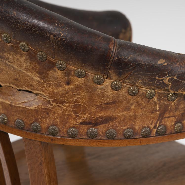 Bild 12 zu Objekt, 'Bureau' chair, 1912, Adolf Loos, F.O. Schmidt, Wien, 162C 341