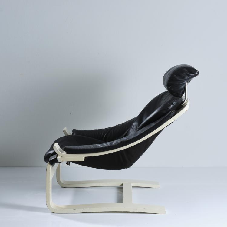 Hauptbild zu Objekt, Lounge chair 'Kroken', 1973, Ake Fribyter, NELO, Knislinge, 163C 502