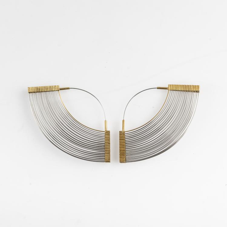 Bild 2 zu Objekt, Pair of earrings, 1985, Wilhelm Tasso Mattar, 163E 1036