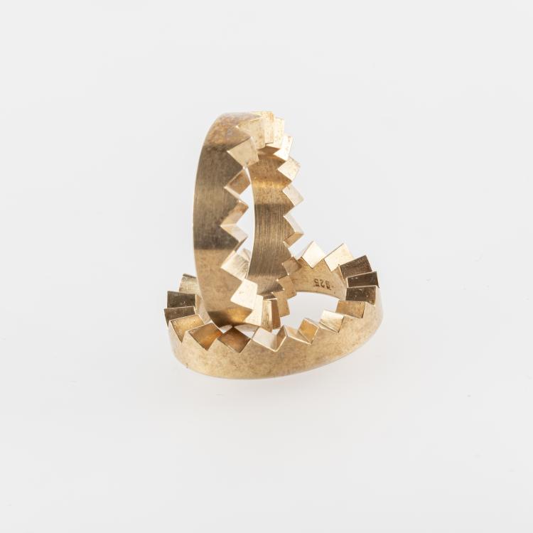Bild 3 zu Objekt, 'Compatible Partner Ring', 1992, Wilhelm Tasso Mattar,Johannes Oppermann,Gabriela Felgentr&auml;ger, 163E 1024