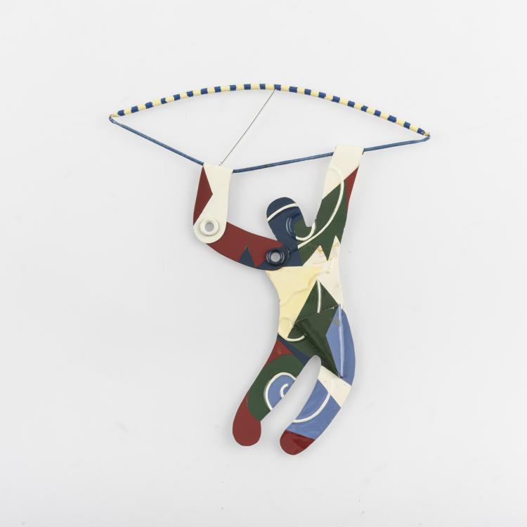 Hauptbild zu Objekt, 'Crusader' brooch, 1988, Esther Knobel, 163E 998
