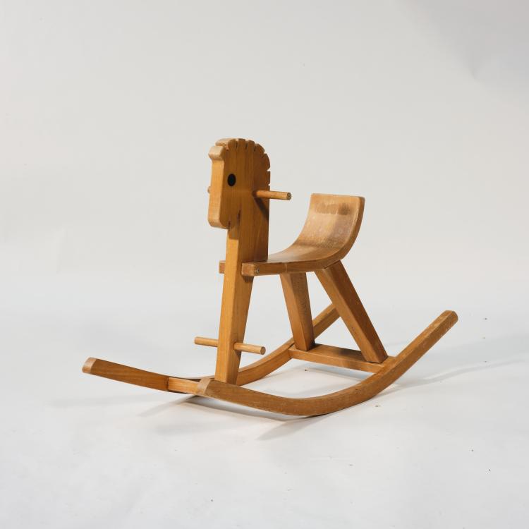 Bild 1 zu Objekt, Rocking horse 'Peter', c. 1958, Konrad Keller, Konrad Keller Spielzeug, G&ouml;ppingen, 163A 79