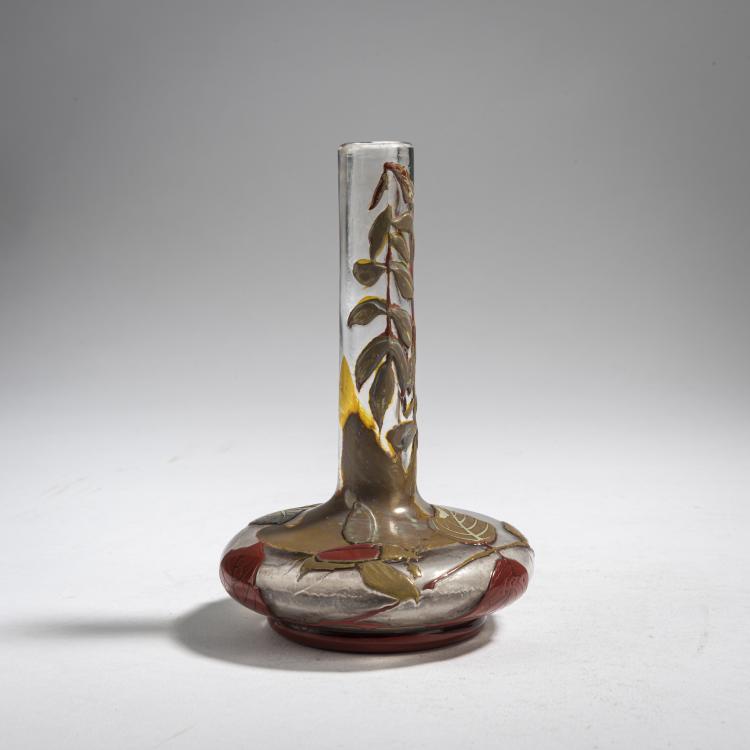 Hauptbild zu Objekt, Small narrow-necked vase, 1905-08, Muller, Henri, Croismare, 162B 192