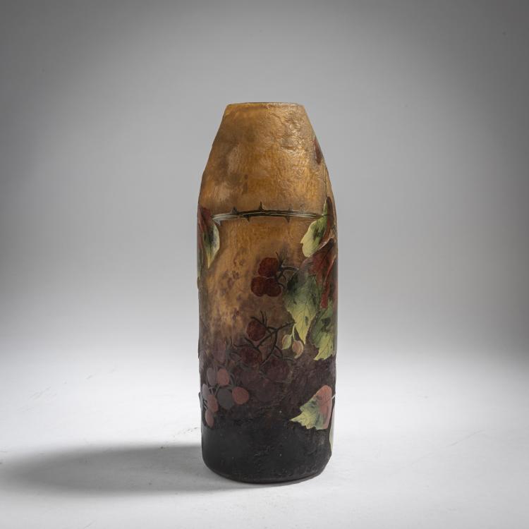 Bild 1 zu Objekt, 'Framboises' vase, c. 1920, Muller Fr&egrave;res, Lun&eacute;ville, 162B 188