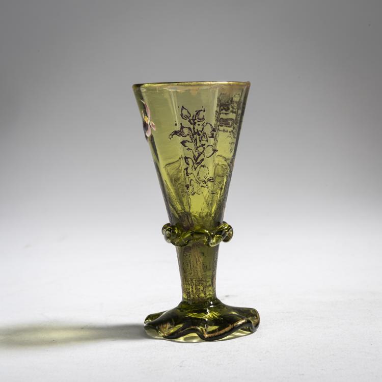 Bild 1 zu Objekt, Lik&ouml;rglas 'Ophrys apifera', um 1895/96, Emile Gall&eacute;, Gall&eacute;, Emile, Nancy, 162B 142