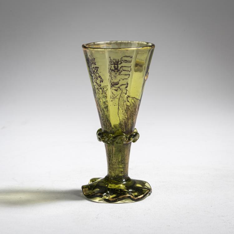 Bild 2 zu Objekt, Lik&ouml;rglas 'Ophrys apifera', um 1895/96, Emile Gall&eacute;, Gall&eacute;, Emile, Nancy, 162B 142