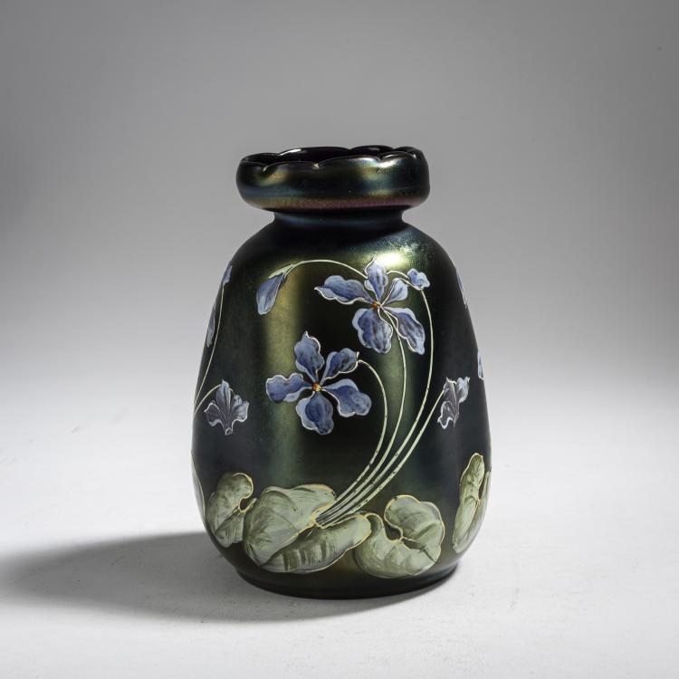 Bild 2 zu Objekt, Vase 'Veilchen', 1900/01, Betty Hedrich (zugeschrieben), Poschinger Ferdinand von, Buchenau, 162B 266