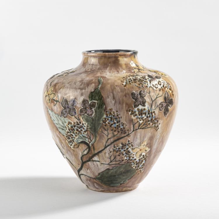 Hauptbild zu Objekt, 'Phlox et Gypsophile' vase, 1889, Emile Gall&eacute;, Gall&eacute;, Emile, Nancy, 162C 474