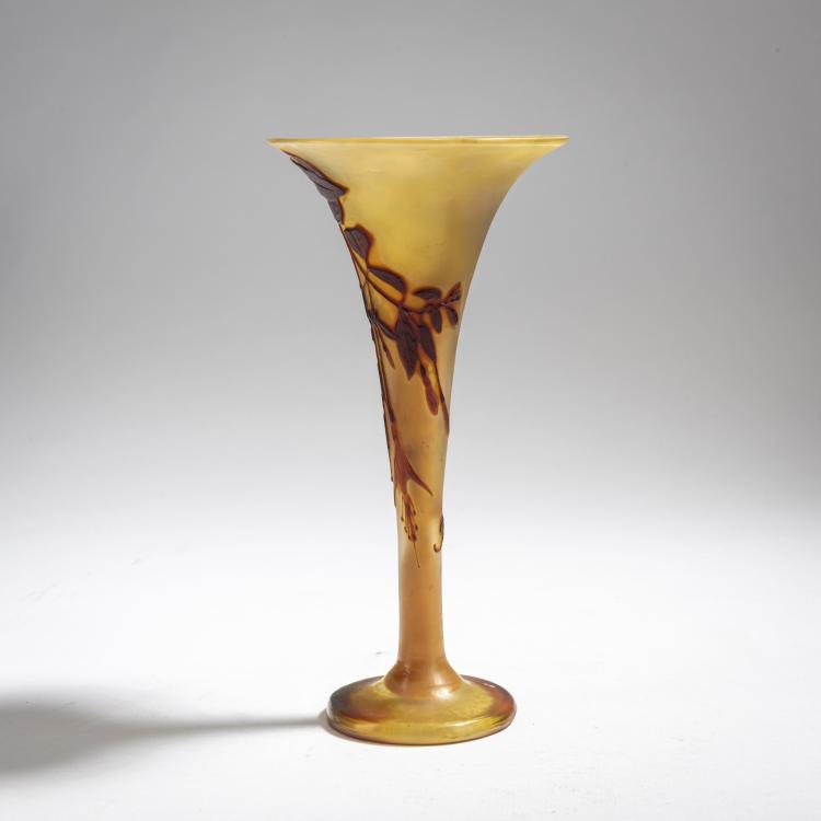 Bild 1 zu Objekt, Vase 'Fuchsias', 1920-36, Emile Gall&eacute;, Gall&eacute;, Etablissements, Nancy, 162B 167