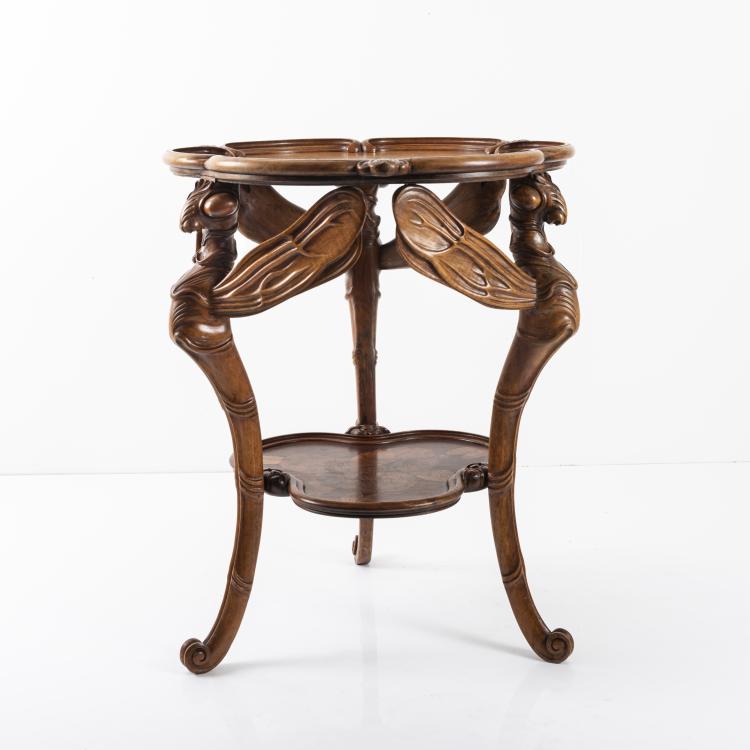 Hauptbild zu Objekt, 'Libellules' side table, 1900, Emile Gall&eacute;, Gall&eacute;, Emile, Nancy, 162C 325