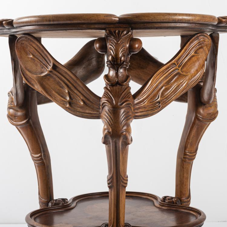 Bild 4 zu Objekt, 'Libellules' side table, 1900, Emile Gall&eacute;, Gall&eacute;, Emile, Nancy, 162C 325