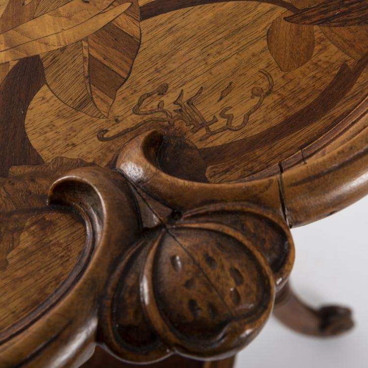 Bild 8 zu Objekt, 'Libellules' side table, 1900, Emile Gall&eacute;, Gall&eacute;, Emile, Nancy, 162C 325