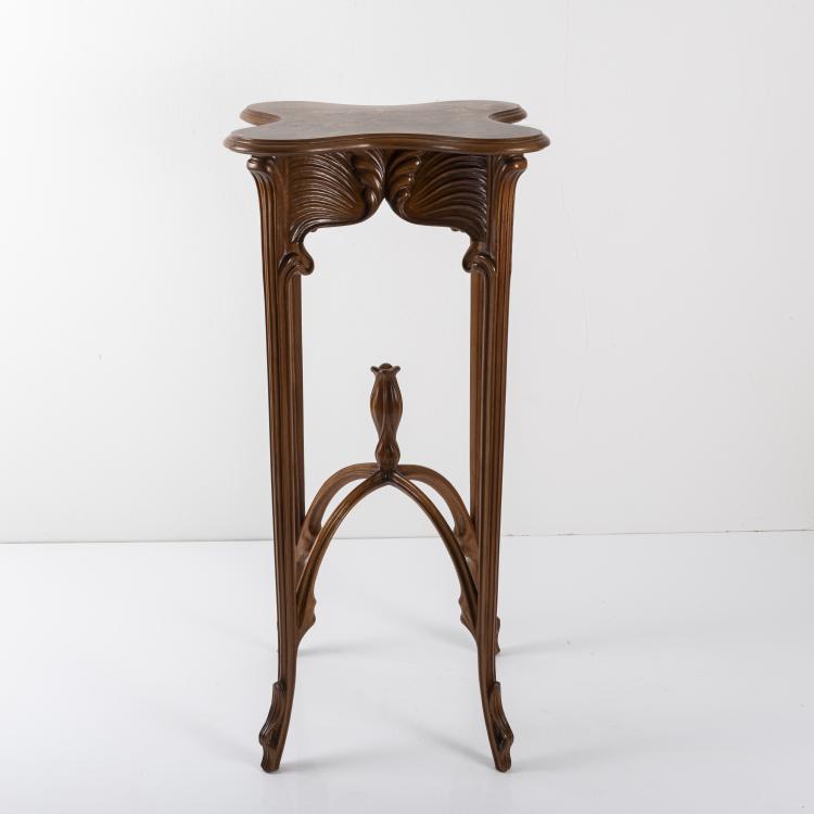 Hauptbild zu Objekt, Sellette 'Bananier', um 1900, Emile Gall&eacute;, Gall&eacute;, Emile, Nancy, 162C 330