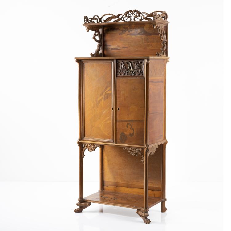 Bild 3 zu Objekt, Music cabinet 'Paysage Lacustre et Libellules', c. 1900, Emile Gall&eacute;, Gall&eacute;, Emile, Nancy, 162C 331