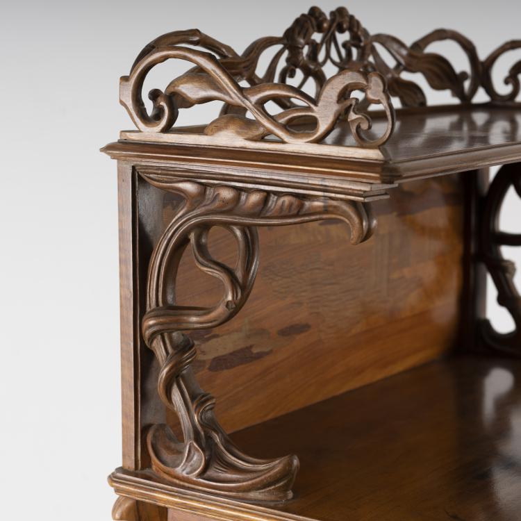 Bild 5 zu Objekt, Music cabinet 'Paysage Lacustre et Libellules', c. 1900, Emile Gall&eacute;, Gall&eacute;, Emile, Nancy, 162C 331