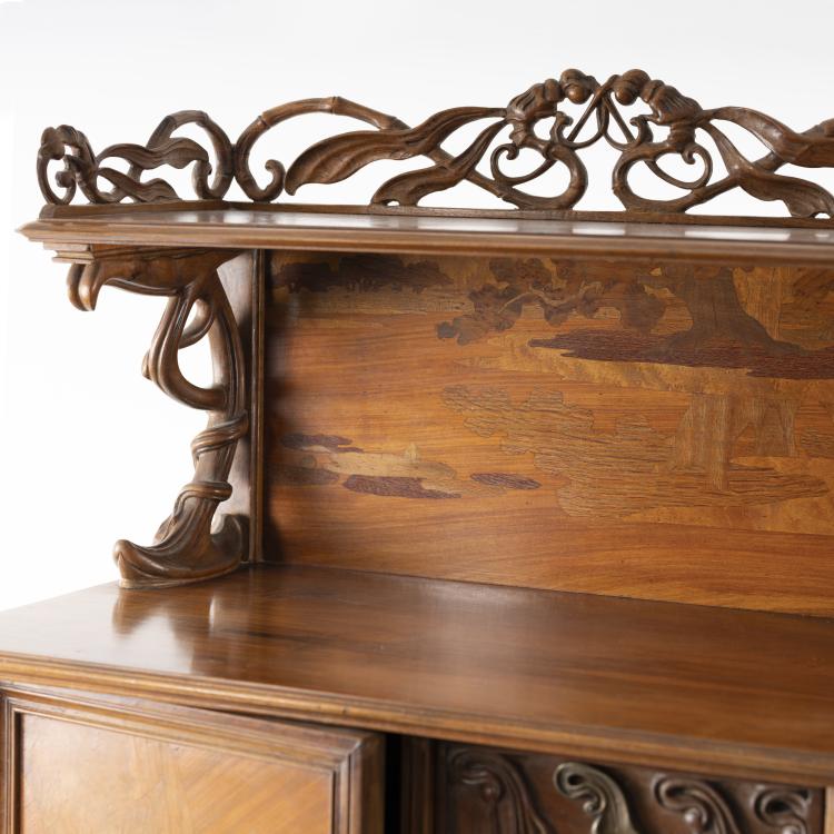 Bild 6 zu Objekt, Music cabinet 'Paysage Lacustre et Libellules', c. 1900, Emile Gall&eacute;, Gall&eacute;, Emile, Nancy, 162C 331