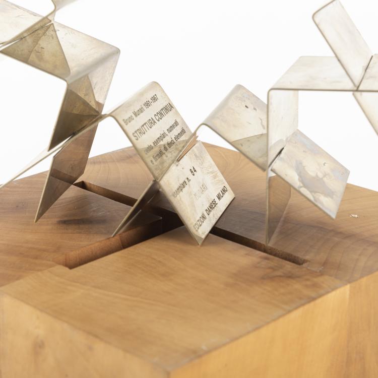 Bild 3 zu Objekt, 'Continuous Structure', 1961 - 67, Bruno Munari, Danese, Mailand, 163B 260