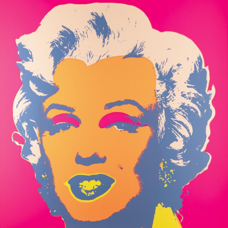 Hauptbild zu Objekt, Portfolio 'Marilyn Monroe', 1967 (print later), Andy Warhol (after), Sunday B. Morning, 163D 623
