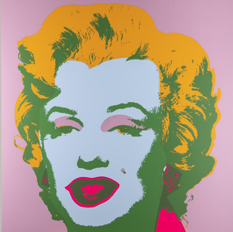 Bild 1 zu Objekt, Portfolio 'Marilyn Monroe', 1967 (print later), Andy Warhol (after), Sunday B. Morning, 163D 623