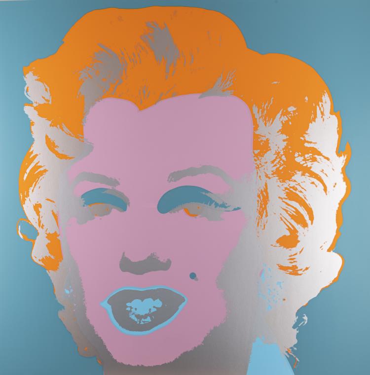 Bild 2 zu Objekt, Portfolio 'Marilyn Monroe', 1967 (print later), Andy Warhol (after), Sunday B. Morning, 163D 623
