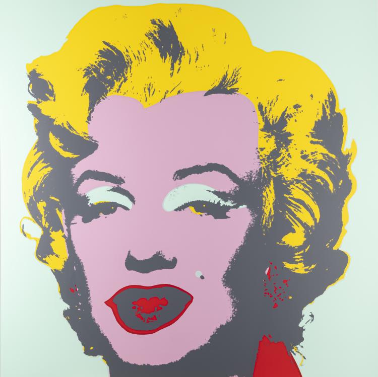 Bild 6 zu Objekt, Portfolio 'Marilyn Monroe', 1967 (print later), Andy Warhol (after), Sunday B. Morning, 163D 623
