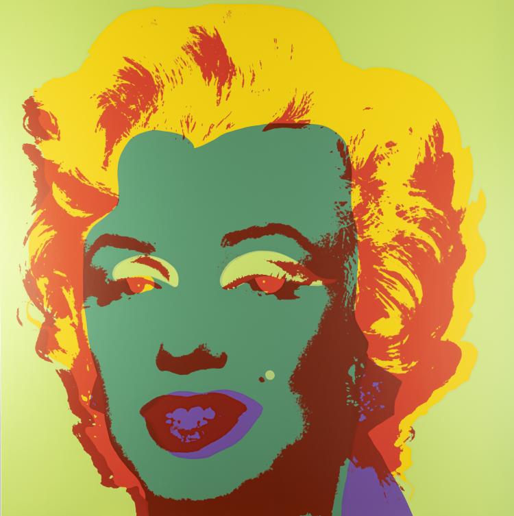 Bild 9 zu Objekt, Portfolio 'Marilyn Monroe', 1967 (print later), Andy Warhol (after), Sunday B. Morning, 163D 623