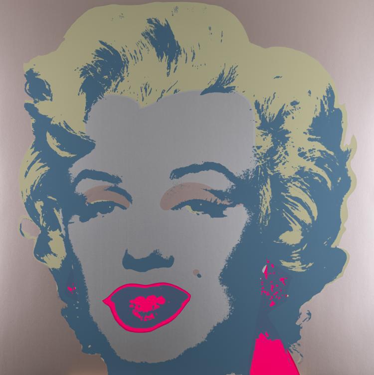 Bild 11 zu Objekt, Portfolio 'Marilyn Monroe', 1967 (print later), Andy Warhol (after), Sunday B. Morning, 163D 623