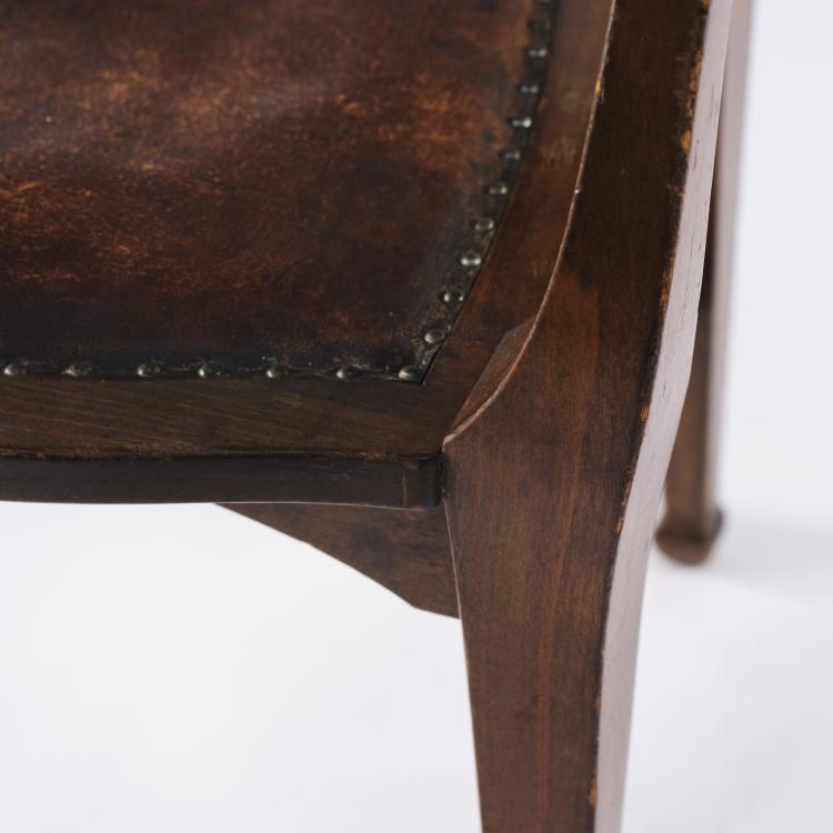 Bild 3 zu Objekt, Armlehnstuhl 'Haus Fieser, Baden-Baden', 1902, Richard Riemerschmid, Kohlbecker, B. & Sohn, M&uuml;nchen, 166A 33