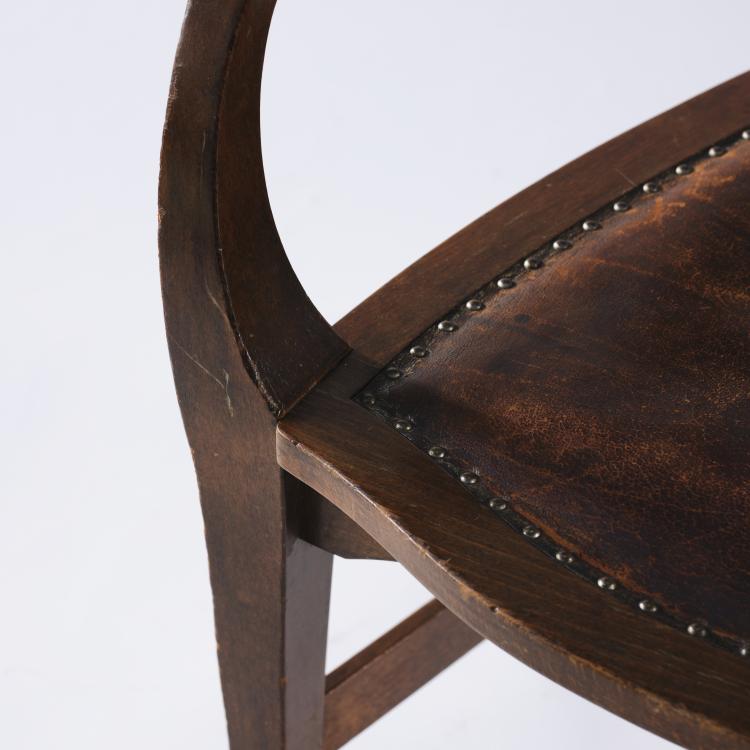 Bild 11 zu Objekt, Armlehnstuhl 'Haus Fieser, Baden-Baden', 1902, Richard Riemerschmid, Kohlbecker, B. & Sohn, M&uuml;nchen, 166A 33