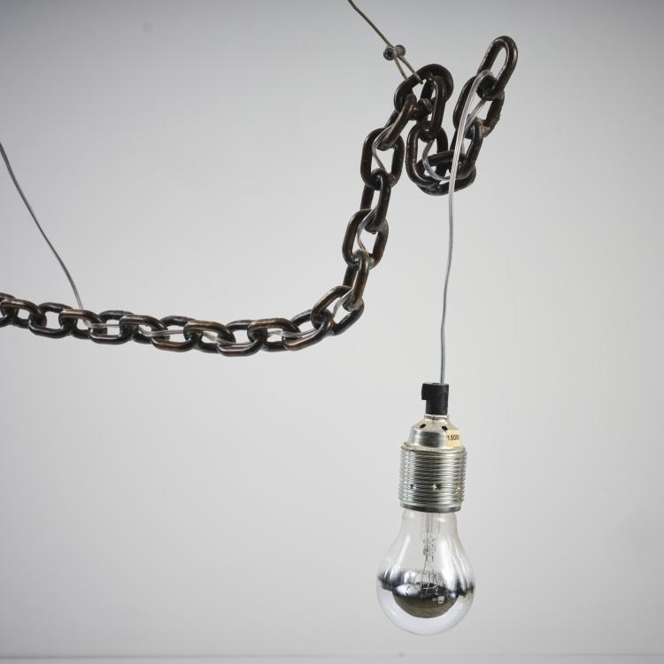 Bild 1 zu Objekt, 'Suspension Lamp', 1991, Franz West, Meta-Memphis, Mailand, 163C 563