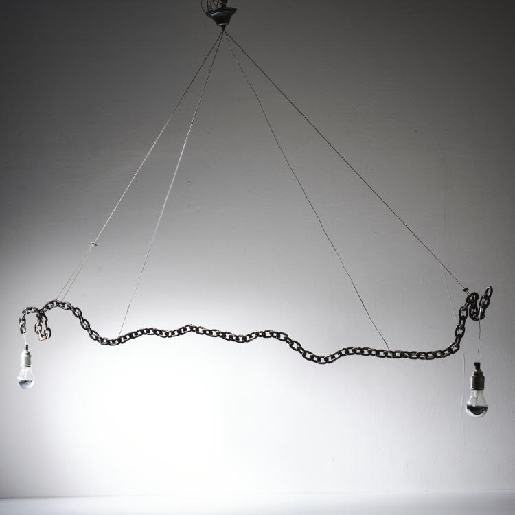 Bild 4 zu Objekt, 'Suspension Lamp', 1991, Franz West, Meta-Memphis, Mailand, 163C 563