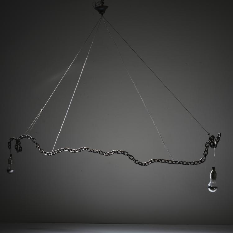 Bild 5 zu Objekt, 'Suspension Lamp', 1991, Franz West, Meta-Memphis, Mailand, 163C 563