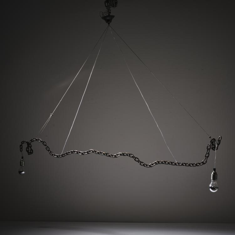 Bild 6 zu Objekt, 'Suspension Lamp', 1991, Franz West, Meta-Memphis, Mailand, 163C 563