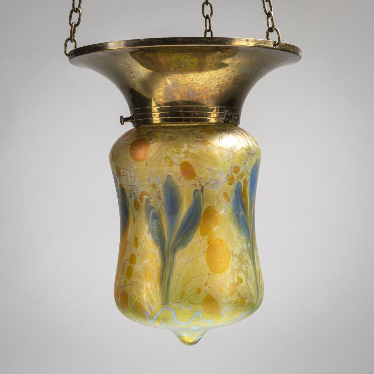 Bild 2 zu Objekt, 'Ph&auml;nomen'-Deckenampel, 1901, L&ouml;tz Wwe., Klosterm&uuml;hle, 162B 236