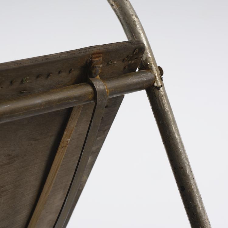 Bild 12 zu Objekt, Klappstuhl 'Volkshaus Probstzella', 1927/28, Alfred Arndt, Schlosserei Itting, Propstzella, 163A 14