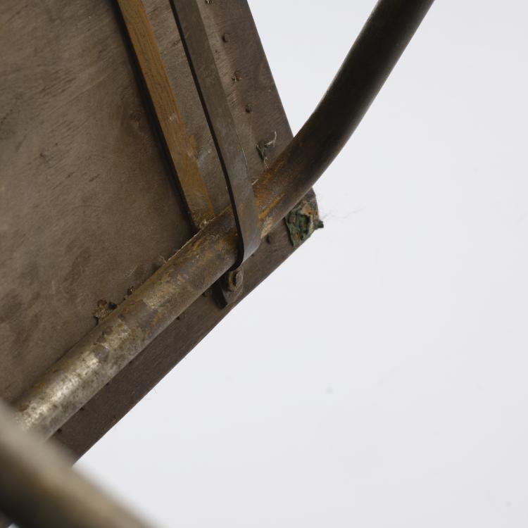 Bild 13 zu Objekt, Klappstuhl 'Volkshaus Probstzella', 1927/28, Alfred Arndt, Schlosserei Itting, Propstzella, 163A 14