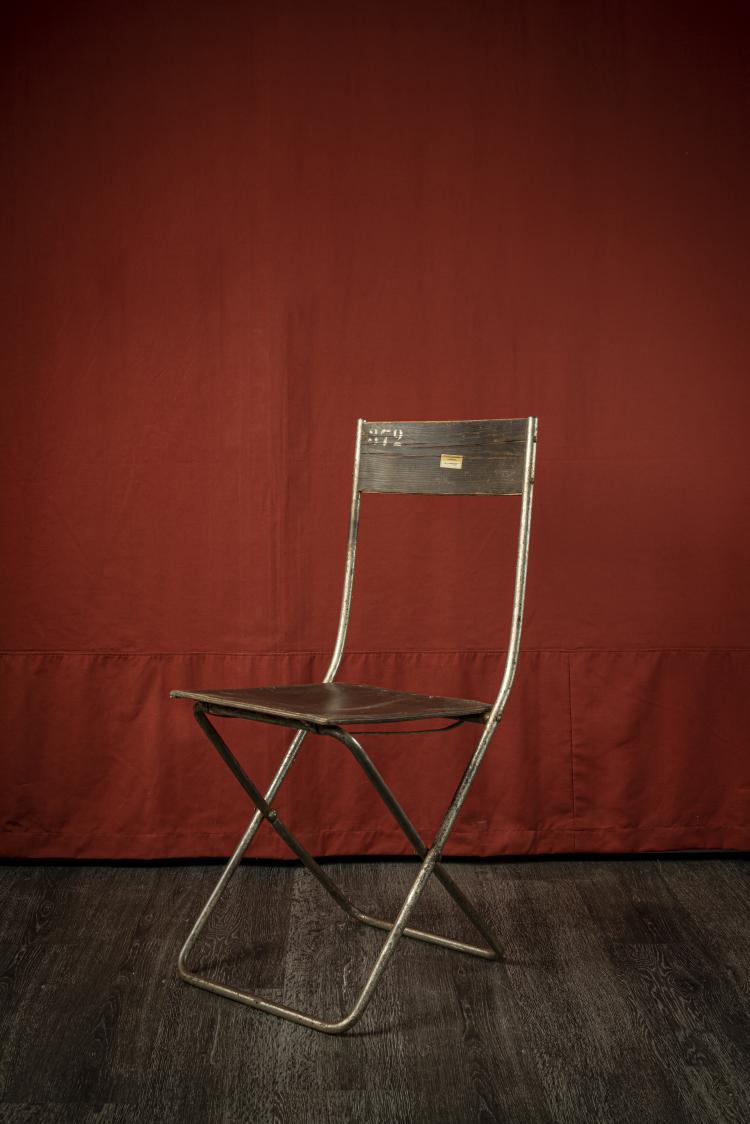 Bild 14 zu Objekt, Klappstuhl 'Volkshaus Probstzella', 1927/28, Alfred Arndt, Schlosserei Itting, Propstzella, 163A 14