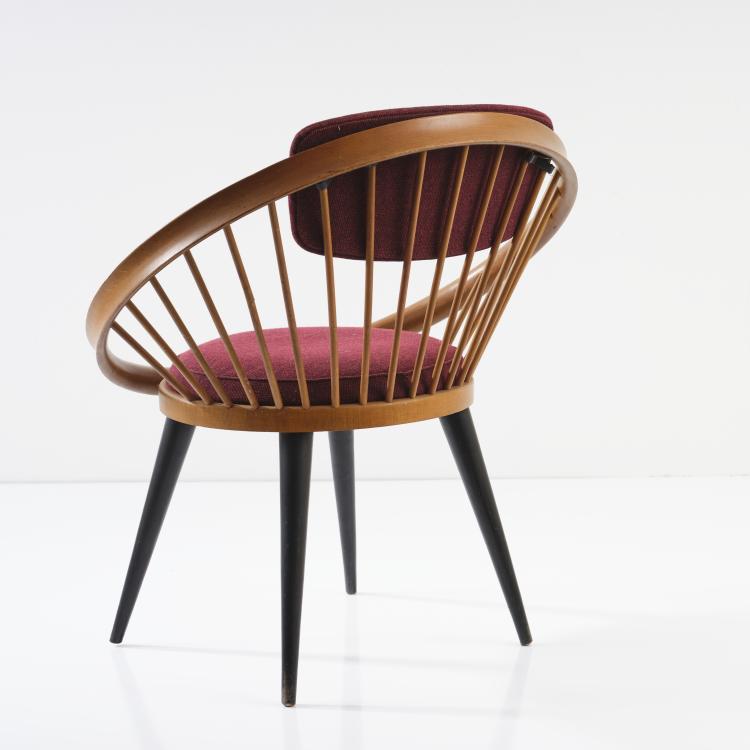 Bild 4 zu Objekt, Sessel 'Circle Chair', 1950er Jahre, Yngve Ekstr&ouml;m, Swedese M&ouml;bler, Vaggaryd, 163C 467
