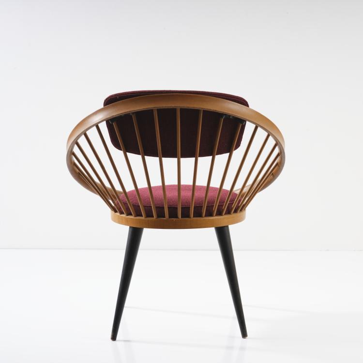 Bild 5 zu Objekt, Sessel 'Circle Chair', 1950er Jahre, Yngve Ekstr&ouml;m, Swedese M&ouml;bler, Vaggaryd, 163C 467