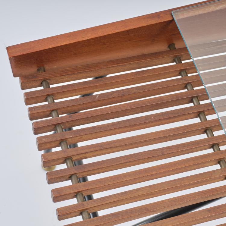 Bild 2 zu Objekt, Sofatisch mit Zeitungsablage, um 1957, Italien, 163C 294