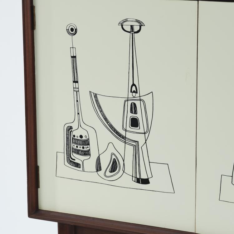 Bild 5 zu Objekt, Barschrank, um 1958, Italien, 163C 295