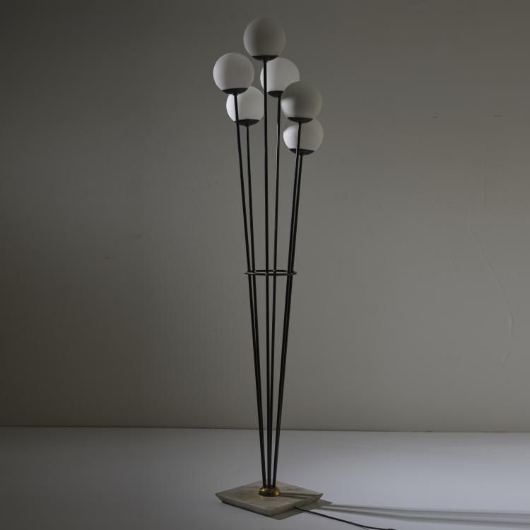 Bild 3 zu Objekt, Stehleuchte 'Alberello', um 1954, Stilnovo, Mailand (zugeschrieben), 163C 291